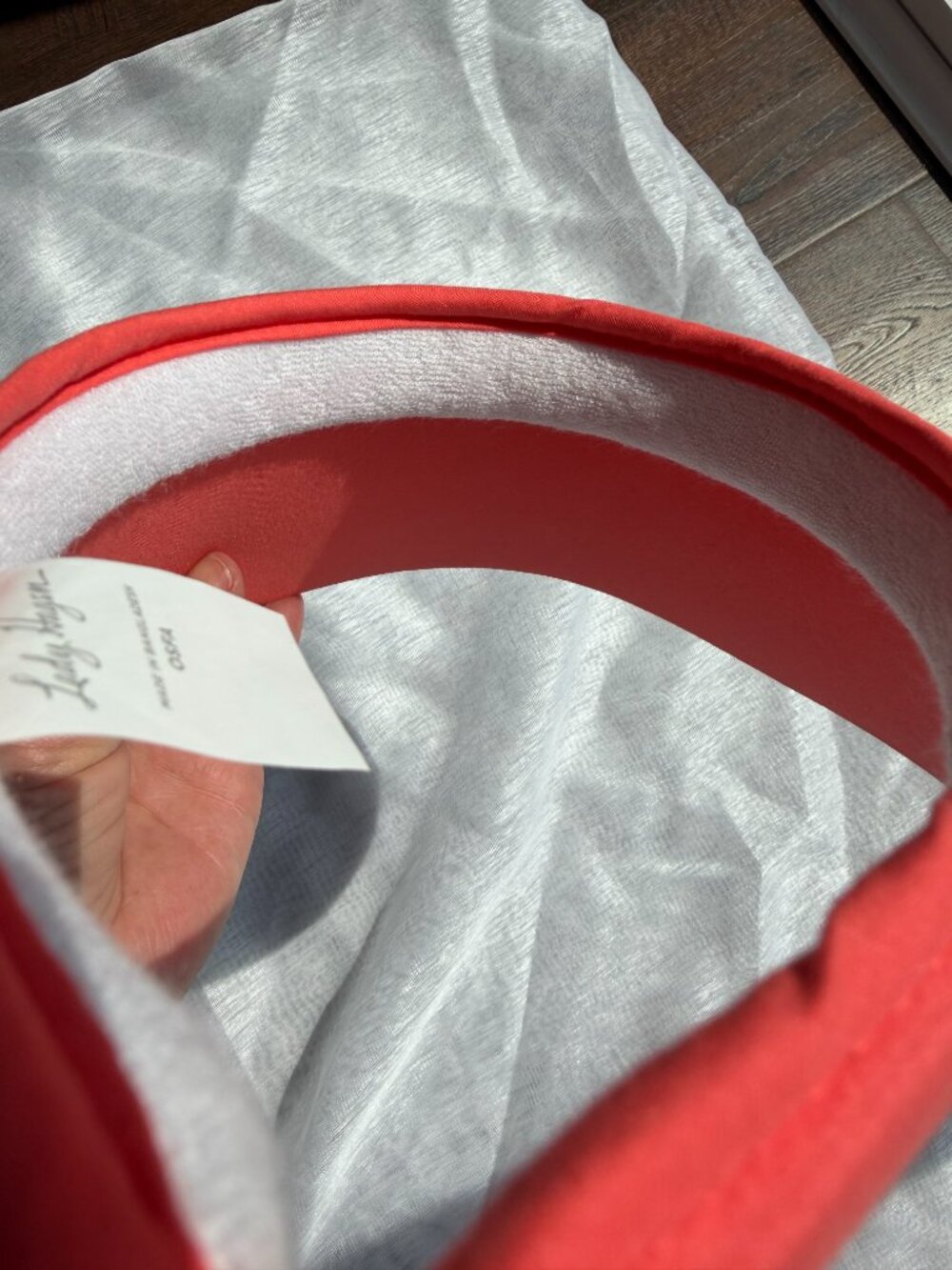 Lady Hagen White Golf Sun Visor OSFA New Never Worn SOLID COLOR - Picture 3 of 6